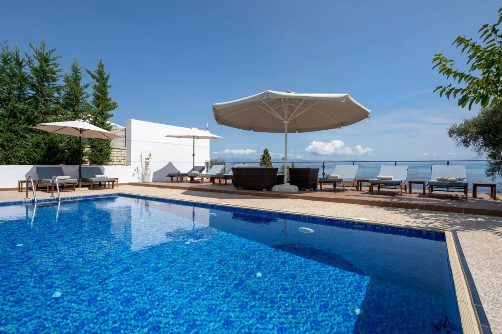 Luxury Villa Alexandros Corfu Perama  Exteriör bild