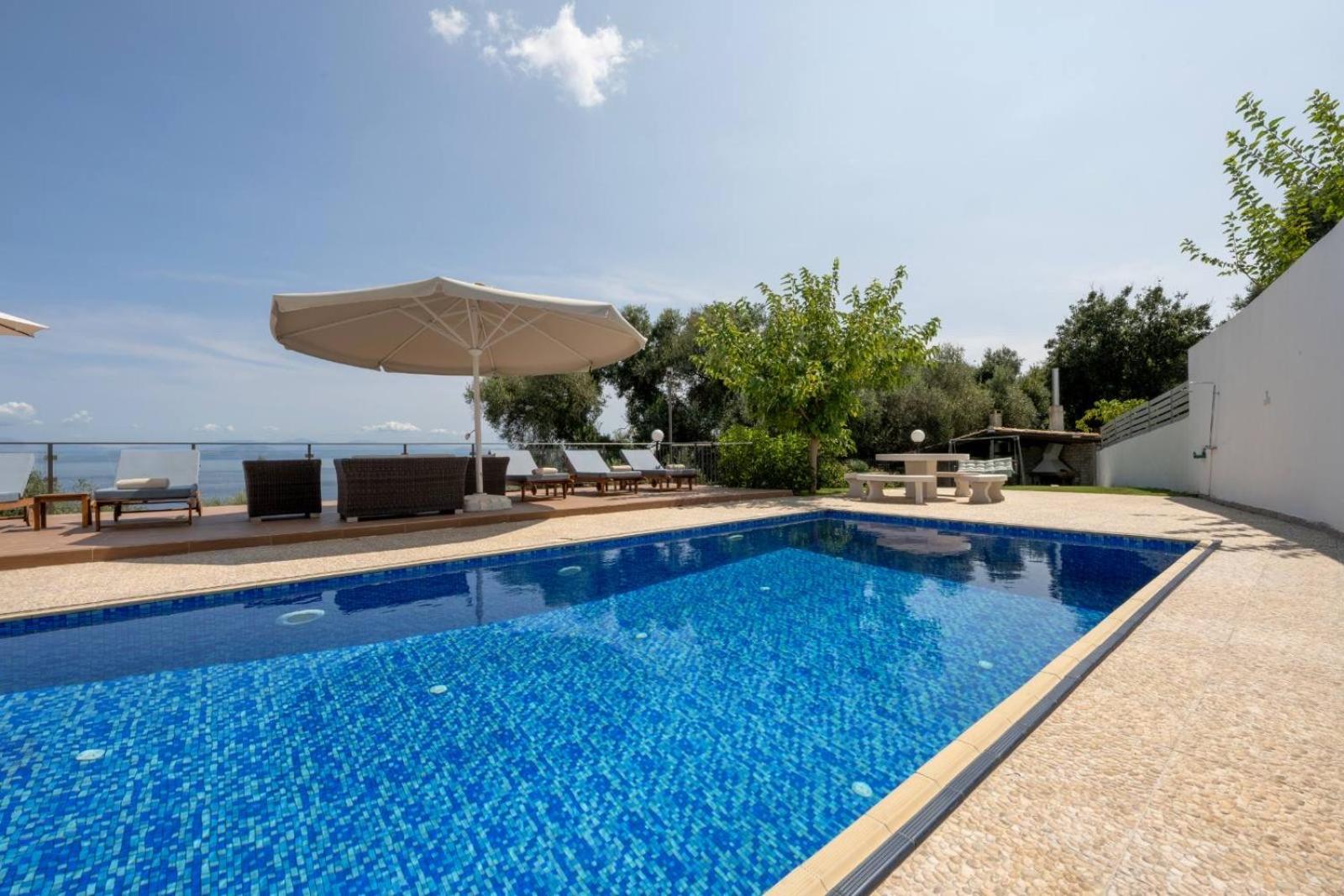 Luxury Villa Alexandros Corfu Perama  Exteriör bild